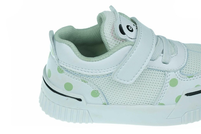 Buty sportowe dziecięce Apawwa ANC59GR biało zielone rozm.21-25