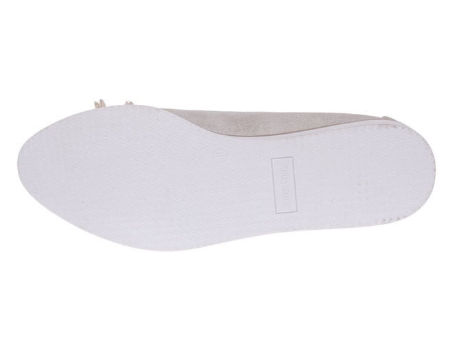 Baleriny damskie Sergio Leone DBL614BEPR beżowe rozm.36-40