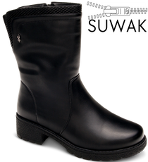 Buty zimowe damskie Skotnicki DB-3-1391BL czarne rozm.36-41