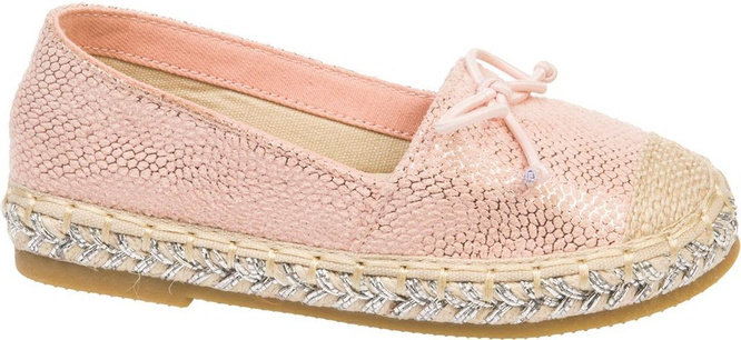 Children's Espadrilles American Club CGC-20 white or pink size 31-36