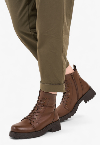 Sergio Leone DTR704-SCIBR women's boots brown size 36-40