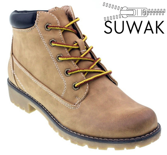 Buty zimowe damskie Sergio Leone DTR0716-11NZO brązowe rozm.36-41