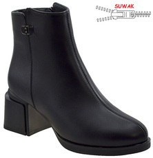 Sandway DB8820-1CZ women's winter shoes, black, sizes 36-41