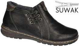 Obuwie zimowe damskie Chun Sen D9667D-9BLGY czarne rozm.38-43