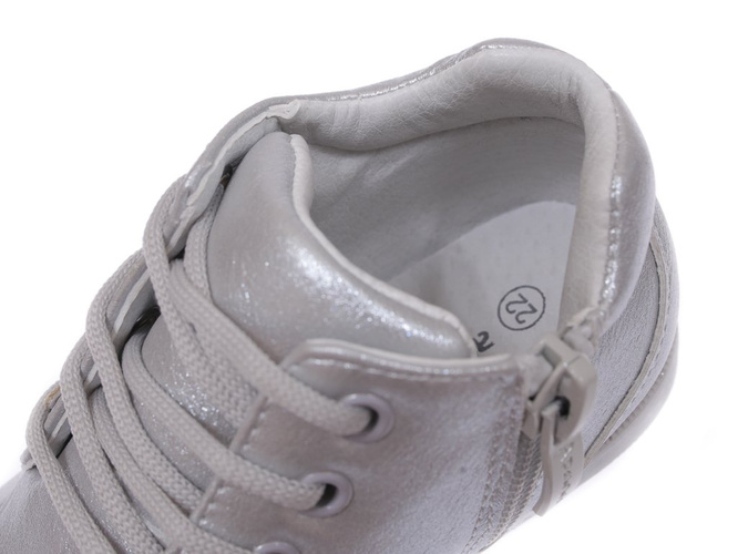 Children's shoes  Apawwa AHQ15SI silver size 19-24
