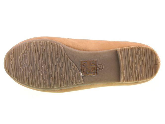 Children's ballerinas Boshimao CT001-41LCA brown size 30-35