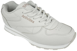 Buty sportowe młodzieżowe Badoxx DB-014LGY szare rozm.36-41