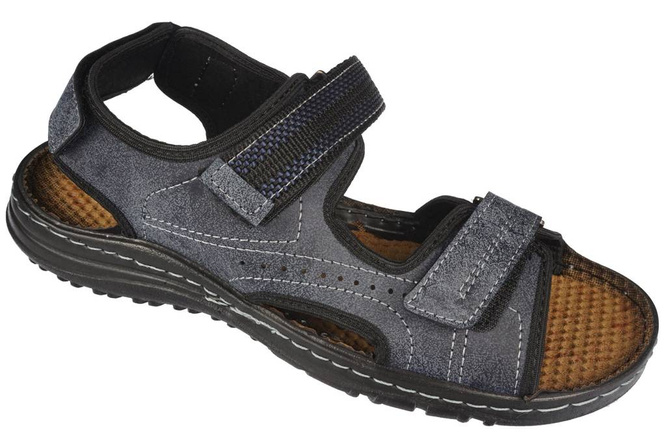 Men's sandals GEZER MG73A076 blue size 40-44