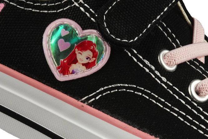 Apawwa CRC444BL children's sneakers black size 31-36