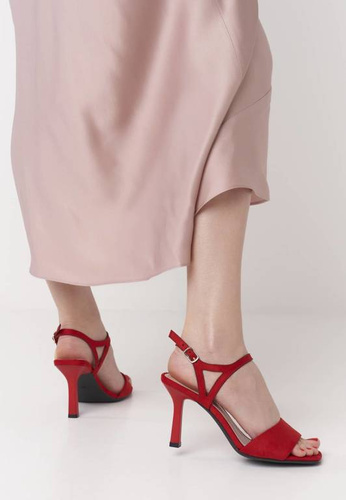 Women's sandals Sergio Leone DSK902CZEMI red size 36-41