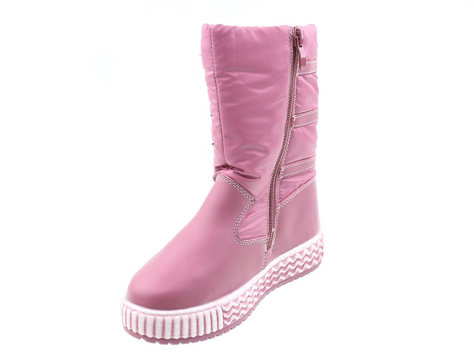 Children's snow boots Clibee BHB809-12DPI pink size 27-32