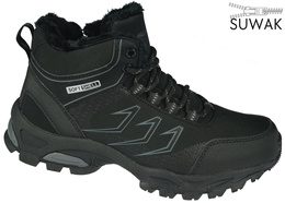 Men's trekking shoes Superun M8638-10KH black-green size 41-46