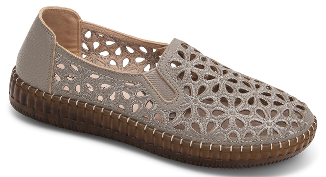 Women's half-boots Skotnicki DP-3-0838GY gray size 36-41