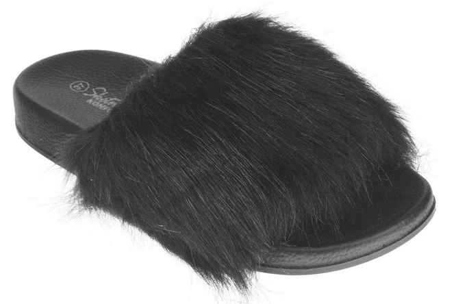 Klapki damskie Skotnicki DKL-3-G11BL czarne rozm.36-41