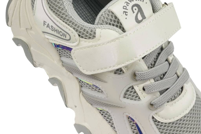 Buty sportowe dziecięce Apawwa BGC68-1GY szare rozm.26-31