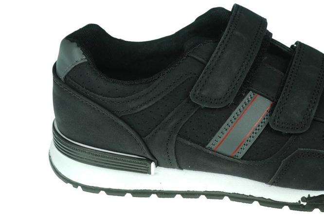 Black LinShi MA9859-1CZ men's sports shoes size 40-45