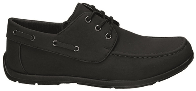 American Club CKOM-54 boys' shoes, black and navy blue, sizes 34-38