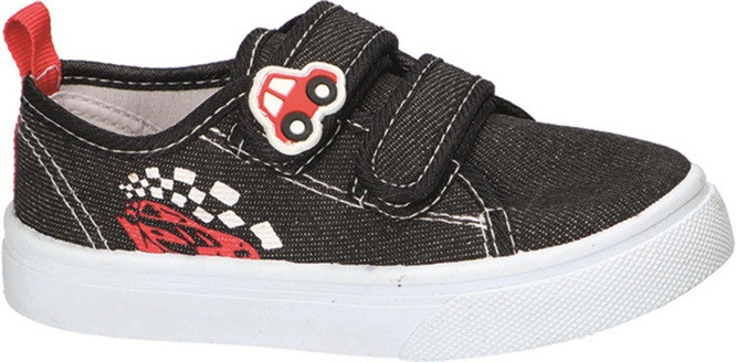 American Club BTEN-121 children's sneakers, black and navy blue, sizes 26-30