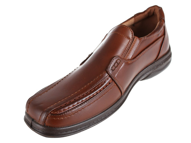 Men's shoes LinShi MA8009-8BR brown size 40-45