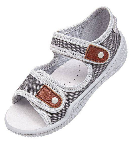 Viggami WOJTEK CLASSIC children's sneakers, gray, sizes 26-30