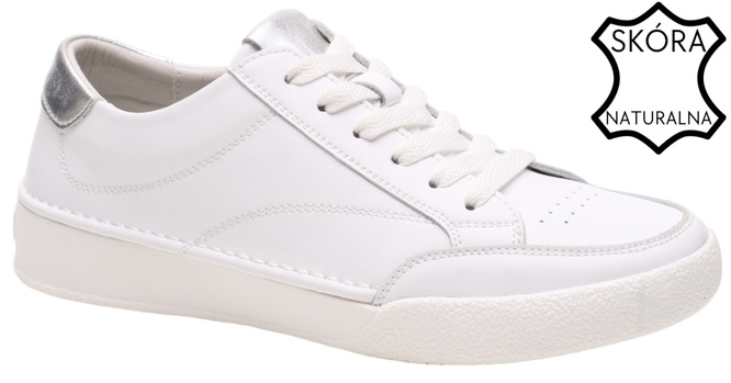 Buty sportowe damskie Sergio Leone DSP108BI białe rozm.36-41