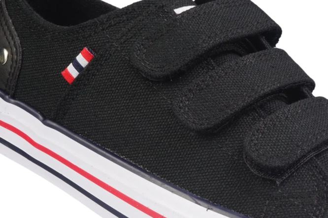 Youth Sneakers American Club DLH-118 – Navy and Black, Sizes 37-41