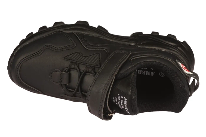 American Club CAA-17 children's sports shoes black and navy blue, size 32-36
