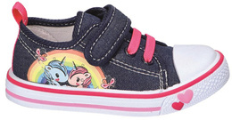 American Club BTEN-131 children's sneakers, navy blue and blue, sizes 26-30