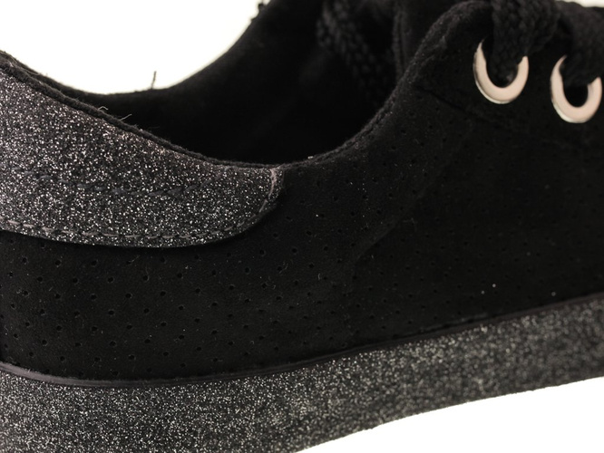 Tenisówki damskie SeaStar DAK03PBL czarne rozm.36-41