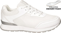 Buty sportowe młodzieżowe American Club DWT-207 białe rozm.36-41