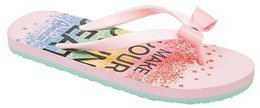 Children's flip-flops American Club BJP-05 pink or lilac size 27-31