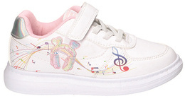 Buty sportowe dziecięce American Club BES-155 białe i czarne rozm.27-31