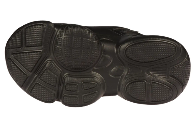 Buty sportowe dziecięce American Club BBD-14 czarno-czerwone i czarno-niebieskie rozm.27-31