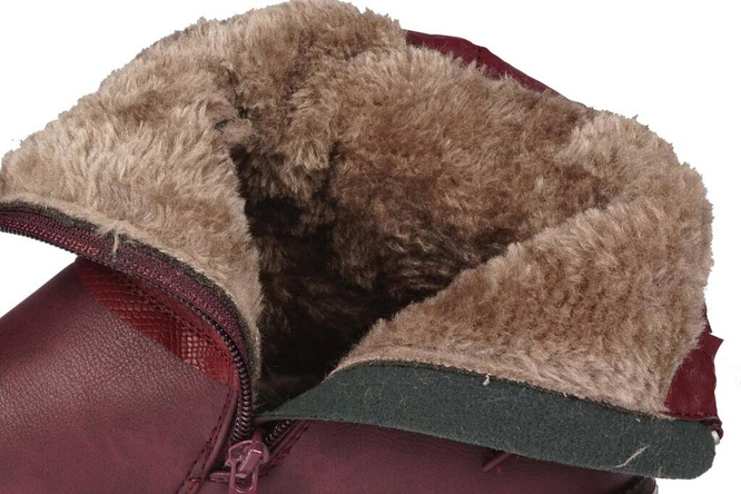 Buty zimowe damskie Chun Sen D27585-4RE czarne rozm.36-42