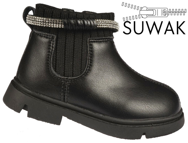 Children's transition shoes Apawwa ANQ701BL black size 21-25