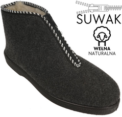 Women's slippers Łukpol / Stomil DTATRZANKA680SZ gray, size 38-42