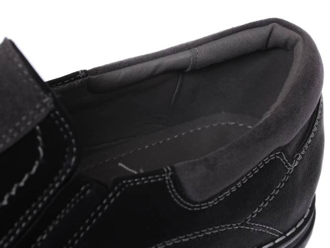 Półbuty męskie Skotnicki MP-4-7003BLGY szare rozm.41-46