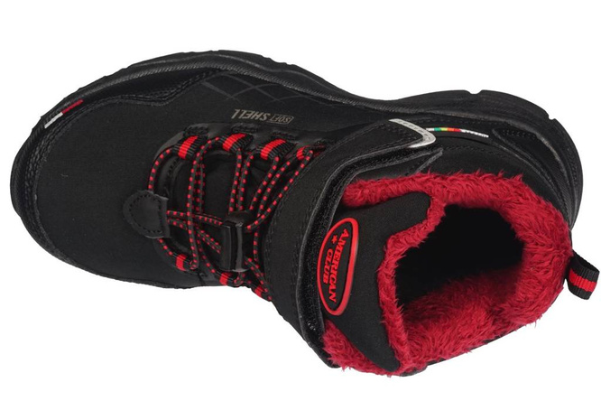 Children's winter shoes American Club BHL-28 blue or red size 27-31