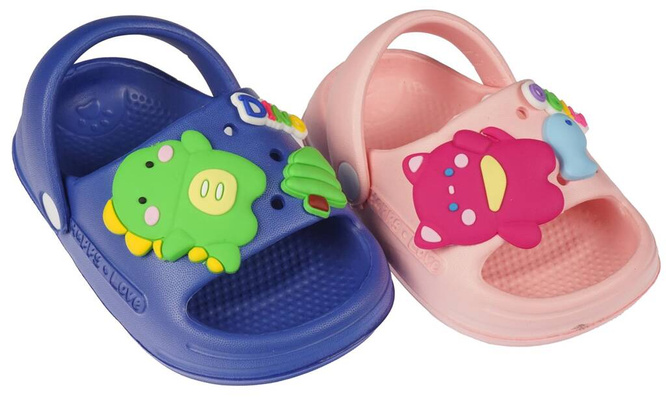 Sport A2296 children's sandals, blue and pink, sizes 18-23