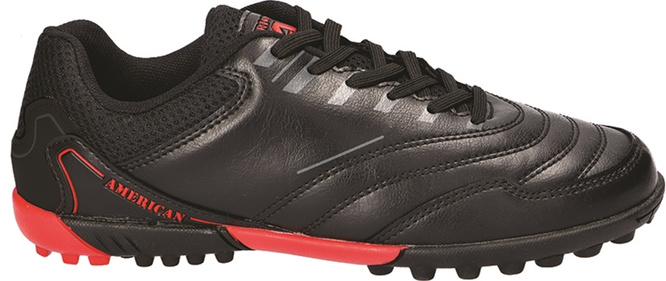American Club CFH-88 children's soccer turf black size 32-36