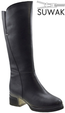 Sandway DB0311-1CZ women's boots, black, sizes 36-41