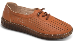 Półbuty damskie Skotnicki DP-3-0839BR brązowe rozm.36-41