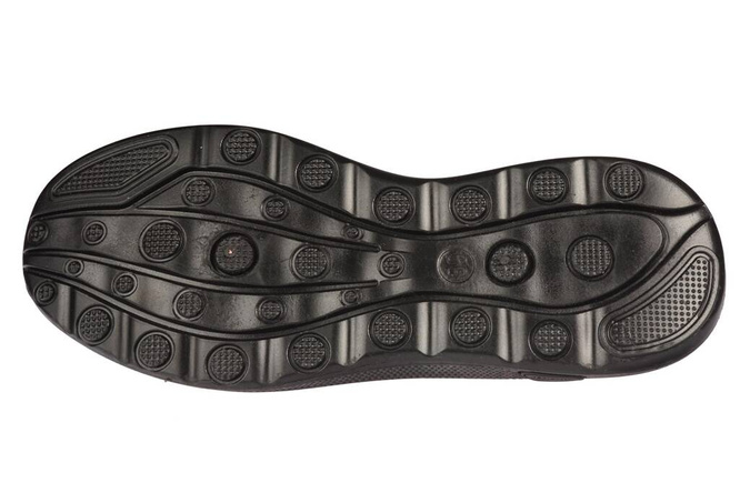 Tenisówki damskie Le Scarpe DA7247-1BL czarne rozm.36-41