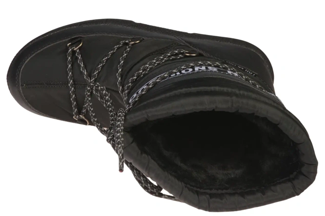 American Club DSN-47 women's snow boots, black and white, sizes 36-41