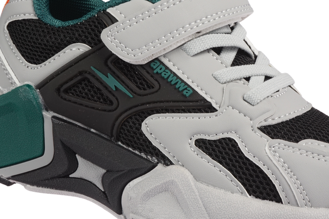 Buty sportowe dziecięce Apawwa BG1835PGY szare rozm.26-31