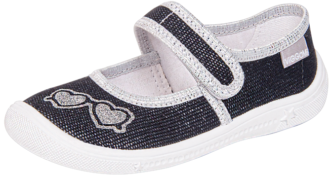 KRYSIA Viggami children's sneakers black size 26-36