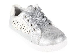 Children's sports shoes Clibee AJC19-11SI silver size 20-25