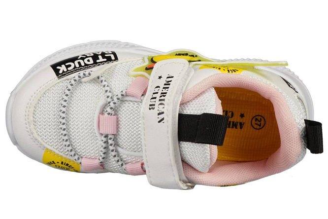 Buty sportowe dziecięce American Club BBD-21 różowe i turkusowe rozm.25-30
