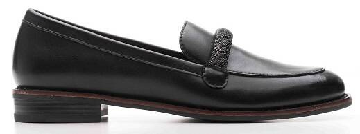 Mokasyny damskie Sergio Leone DPB247CZLA czarne rozm.36-41