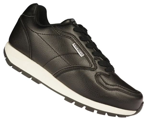 Buty sportowe młodzieżowe American Club DFH-26 białe i czarne rozm.37-41